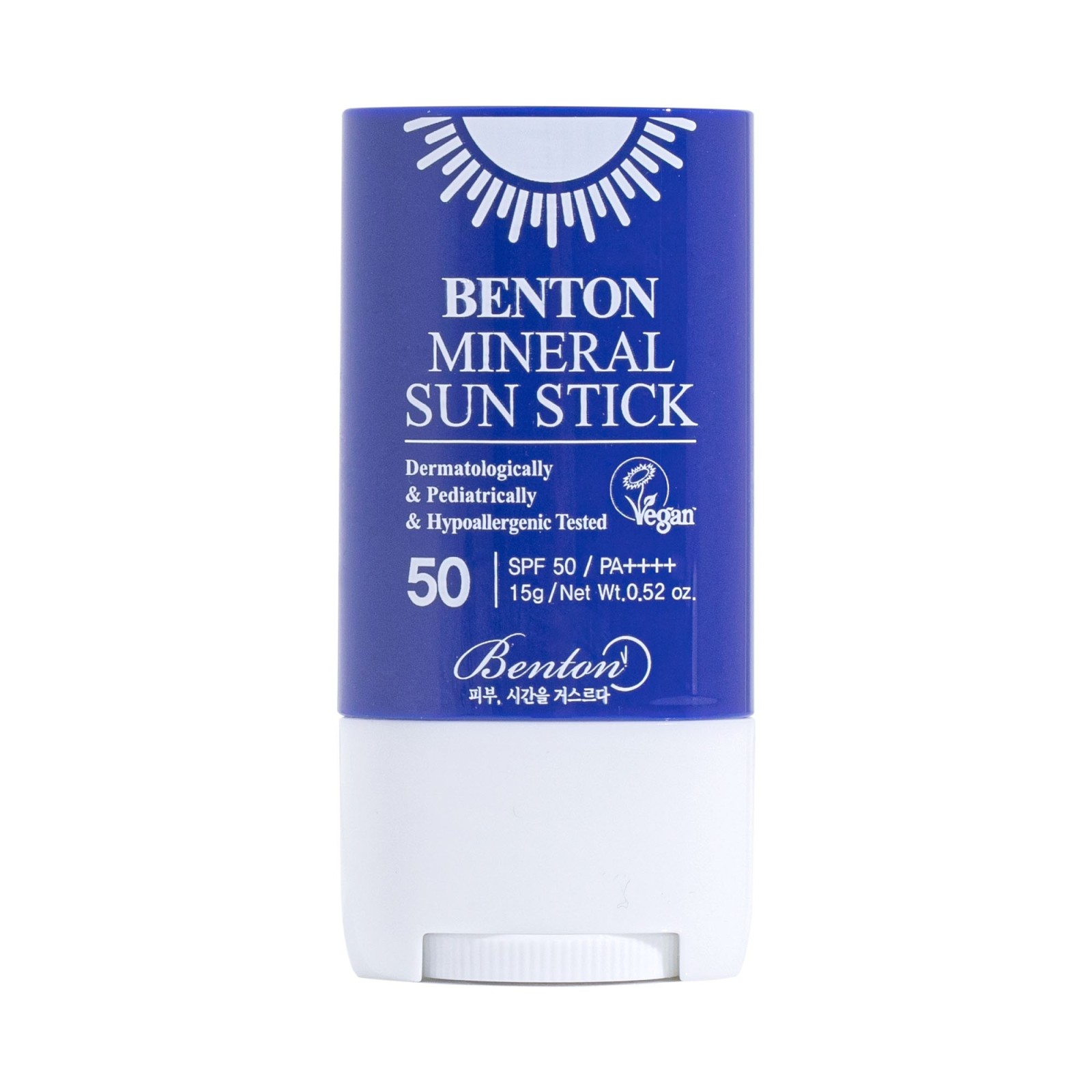 Protector solar mineral en stick - Benton | MiiN Cosmetics