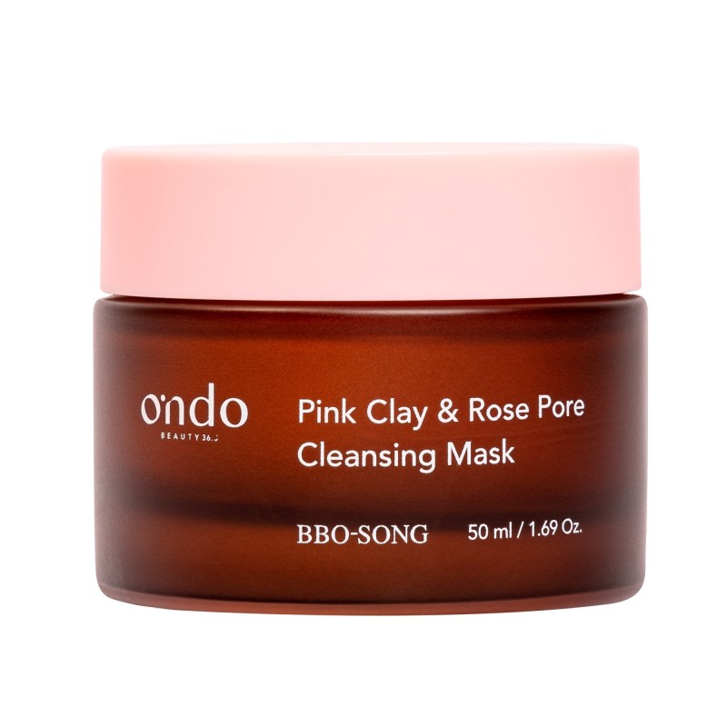 Pink Clay & Rose Pore Cleansing Mask - Ondo | MiiN Cosmetics