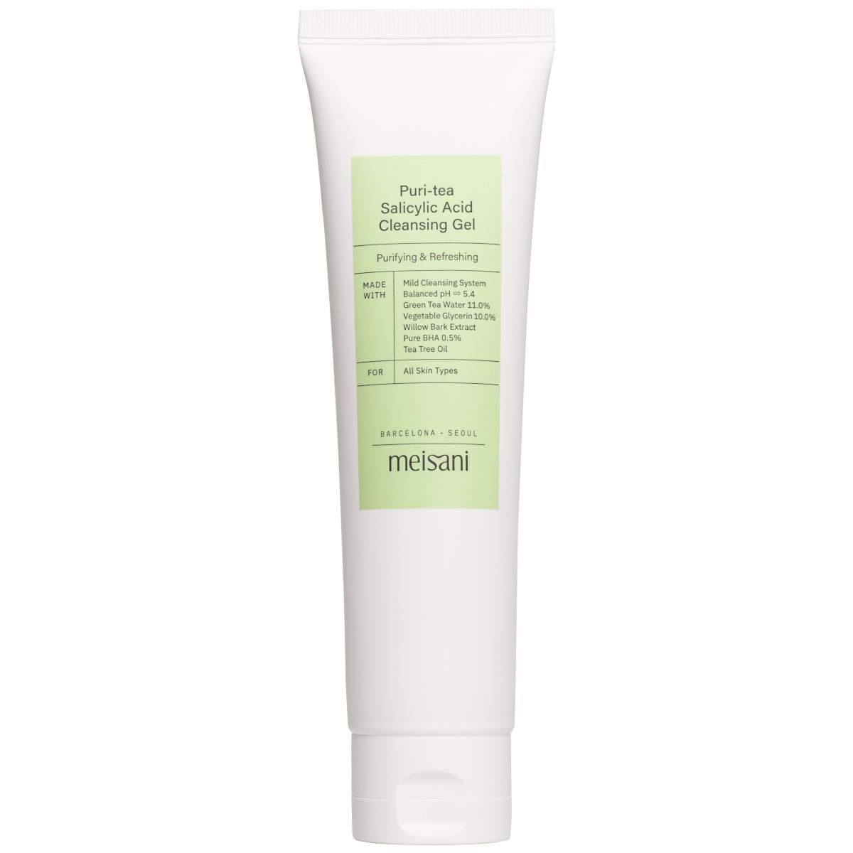 Puri-tea Salicylic Acid Cleansing Gel - Meisani | MiiN