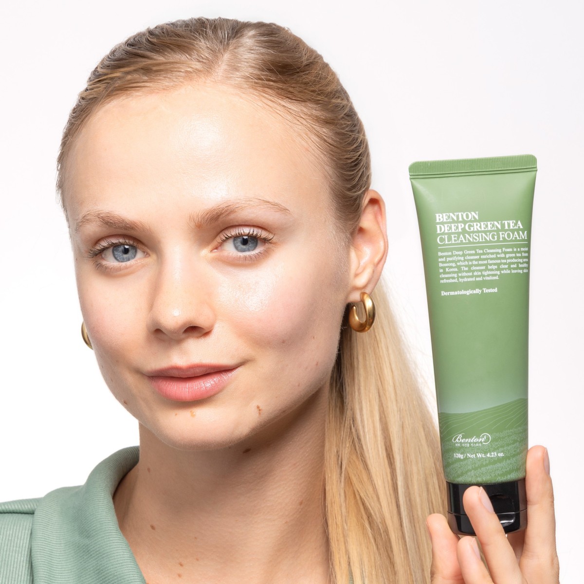 Deep Green Tea Cleansing Foam - Benton | MiiN Cosmetics