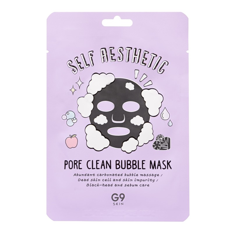 Self Aesthetic Pore Clean Bubble Mask - G9SKIN | MiiN Cosmetics