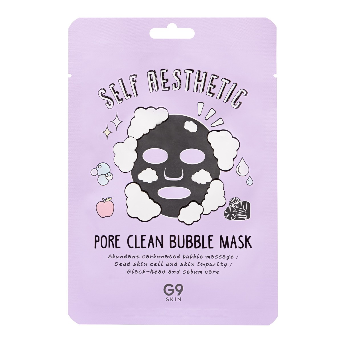 Self Aesthetic Pore Clean Bubble Mask - G9SKIN | MiiN Cosmetics