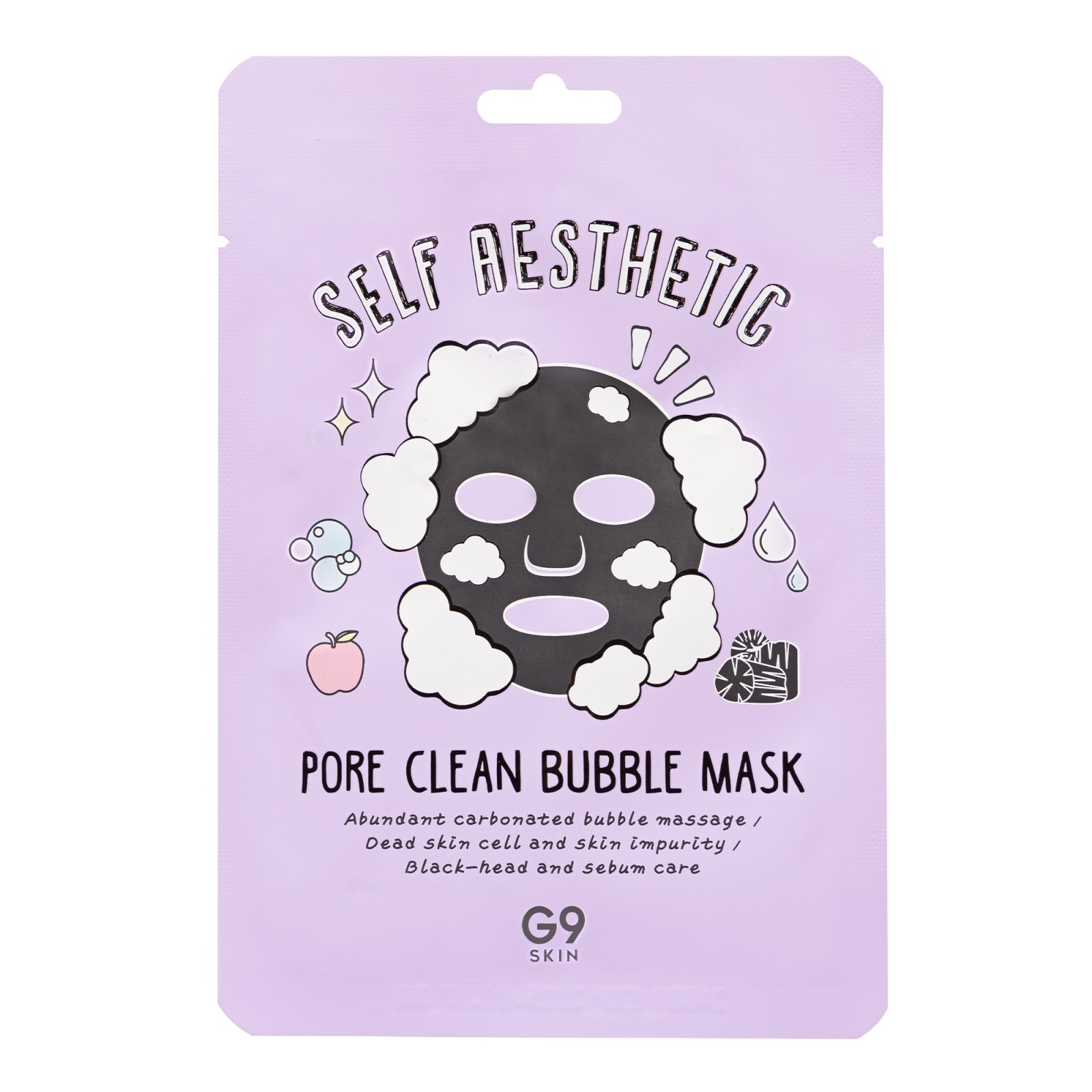 Self Aesthetic Pore Clean Bubble Mask - G9SKIN | MiiN Cosmetics