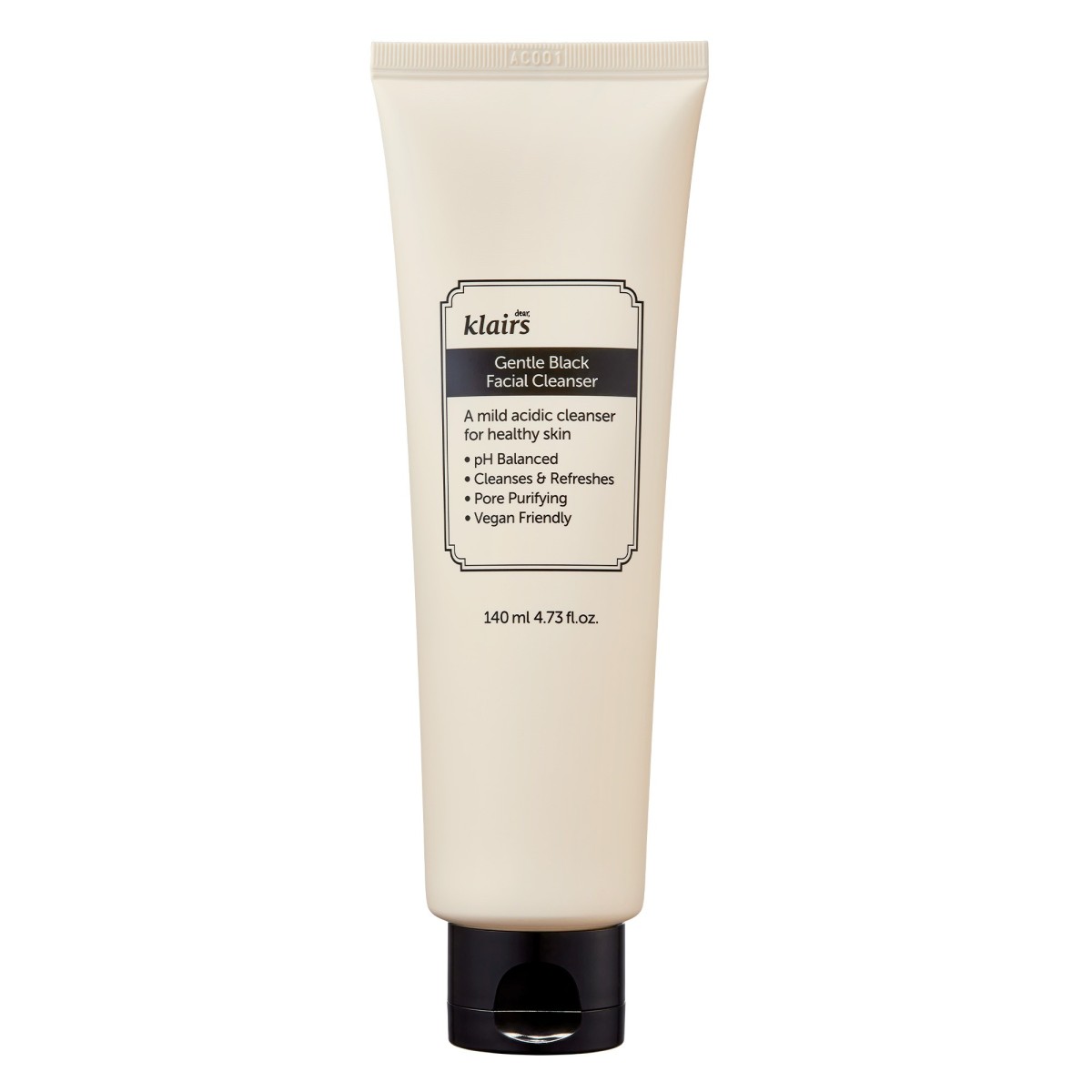 Gentle Black Facial Cleanser - Klairs | MiiN Cosmetics