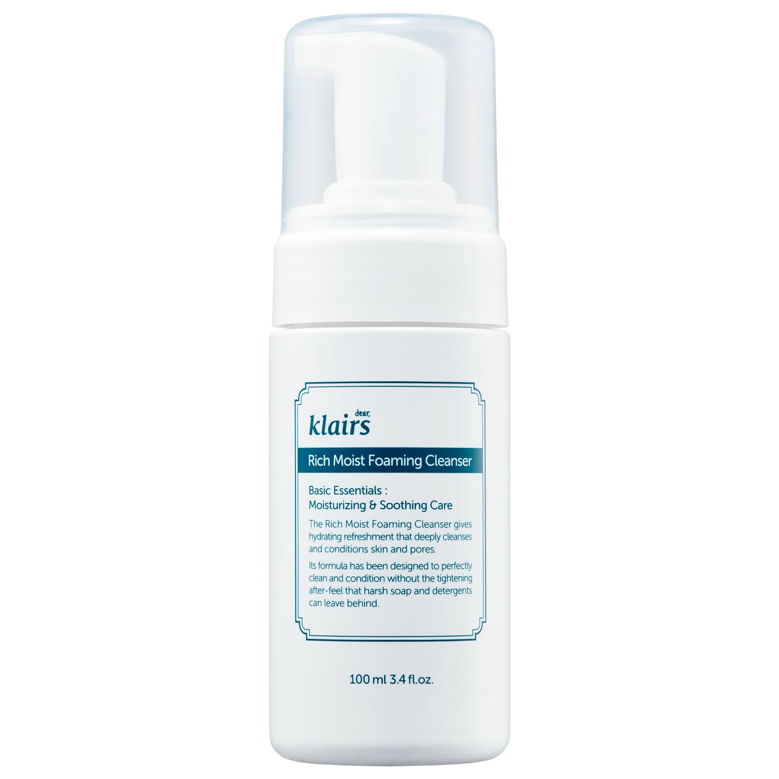 Rich Moist Foaming Cleanser · Klairs | MiiN Cosmetics