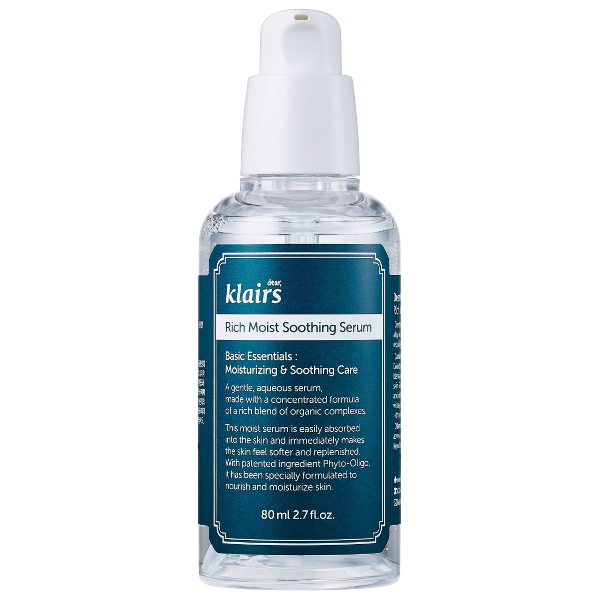 Rich Moist Soothing Serum - Klairs | MiiN Cosmetics