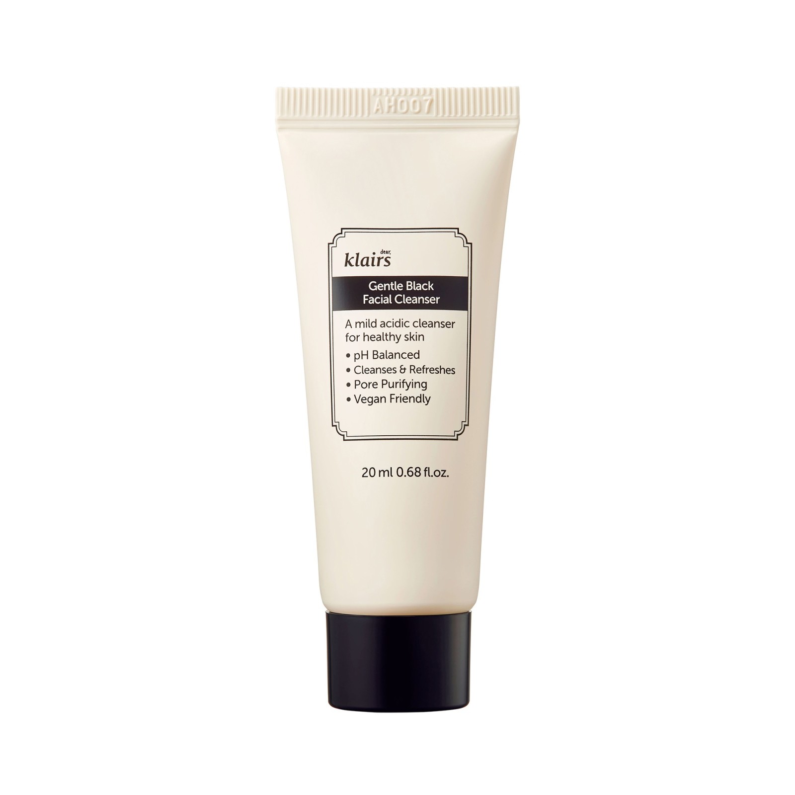 Gentle Black Facial Cleanser - Klairs | MiiN Cosmetics
