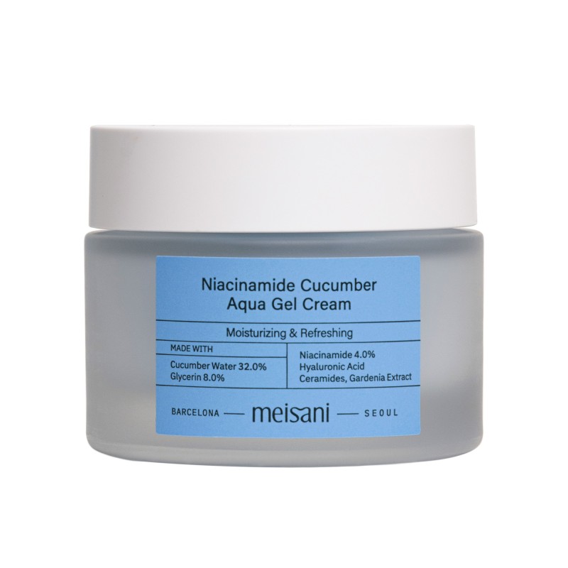 Niacinamide Cucumber Aqua Gel Cream - Meisani | MiiN
