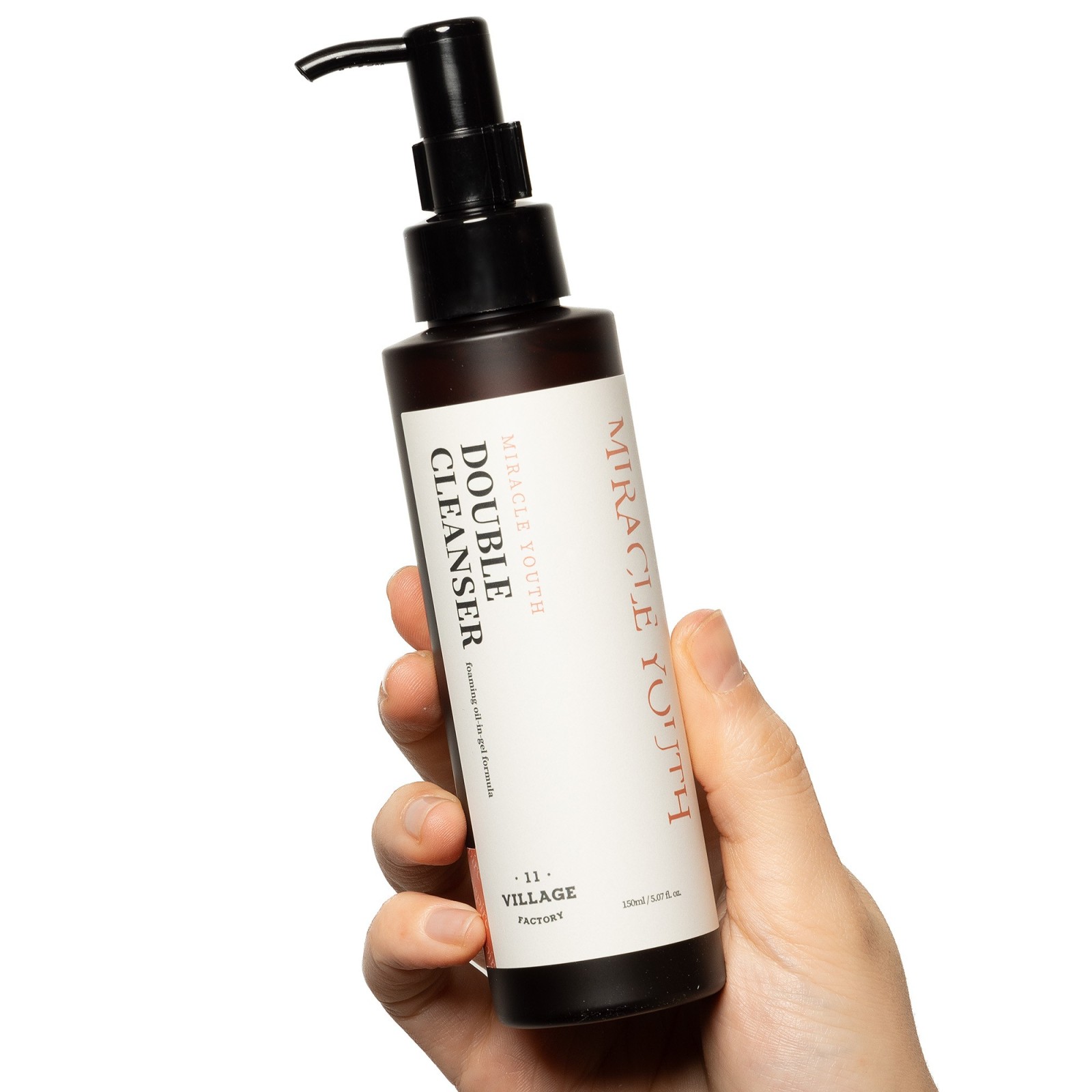 Limpiador 2 en 1 aceite-espuma, retira el maquillaje sin resecar la piel de Village 11 Factory | MiiN Cosmetics