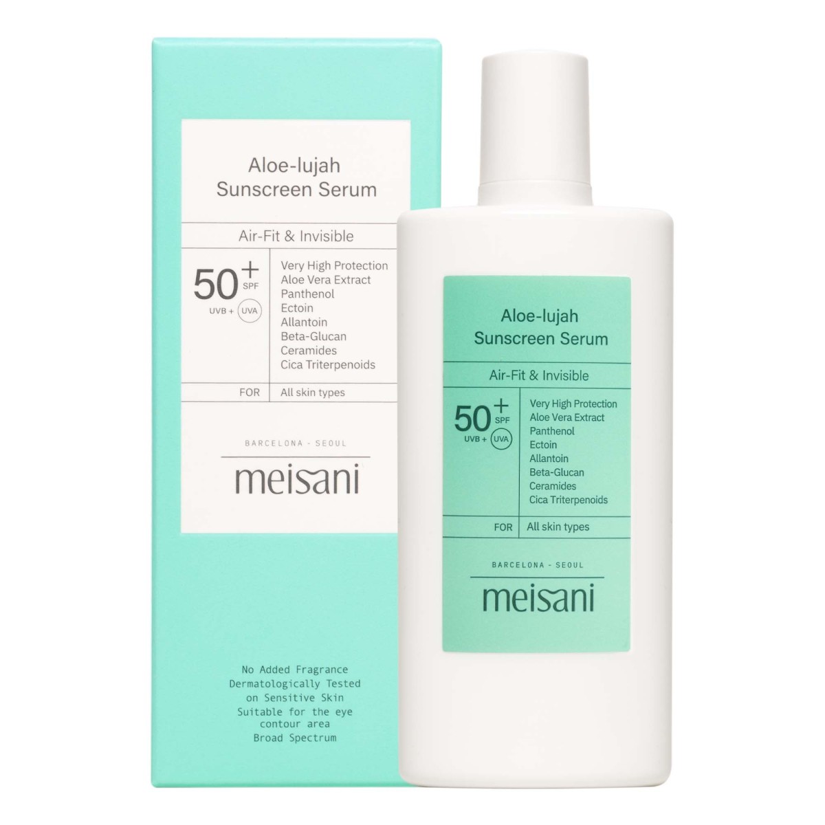 Protector solar Aloe-lujah Serum · Meisani | MiiN Cosmetics