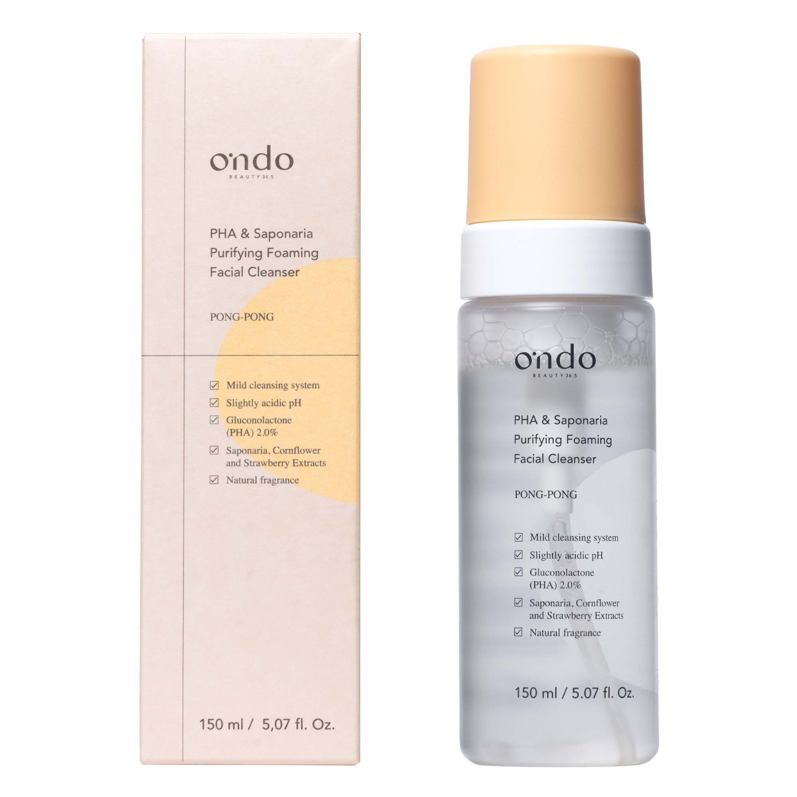 Cleanser PHA & Saponaria · Ondo Beauty 36.5 | MiiN Cosmetics
